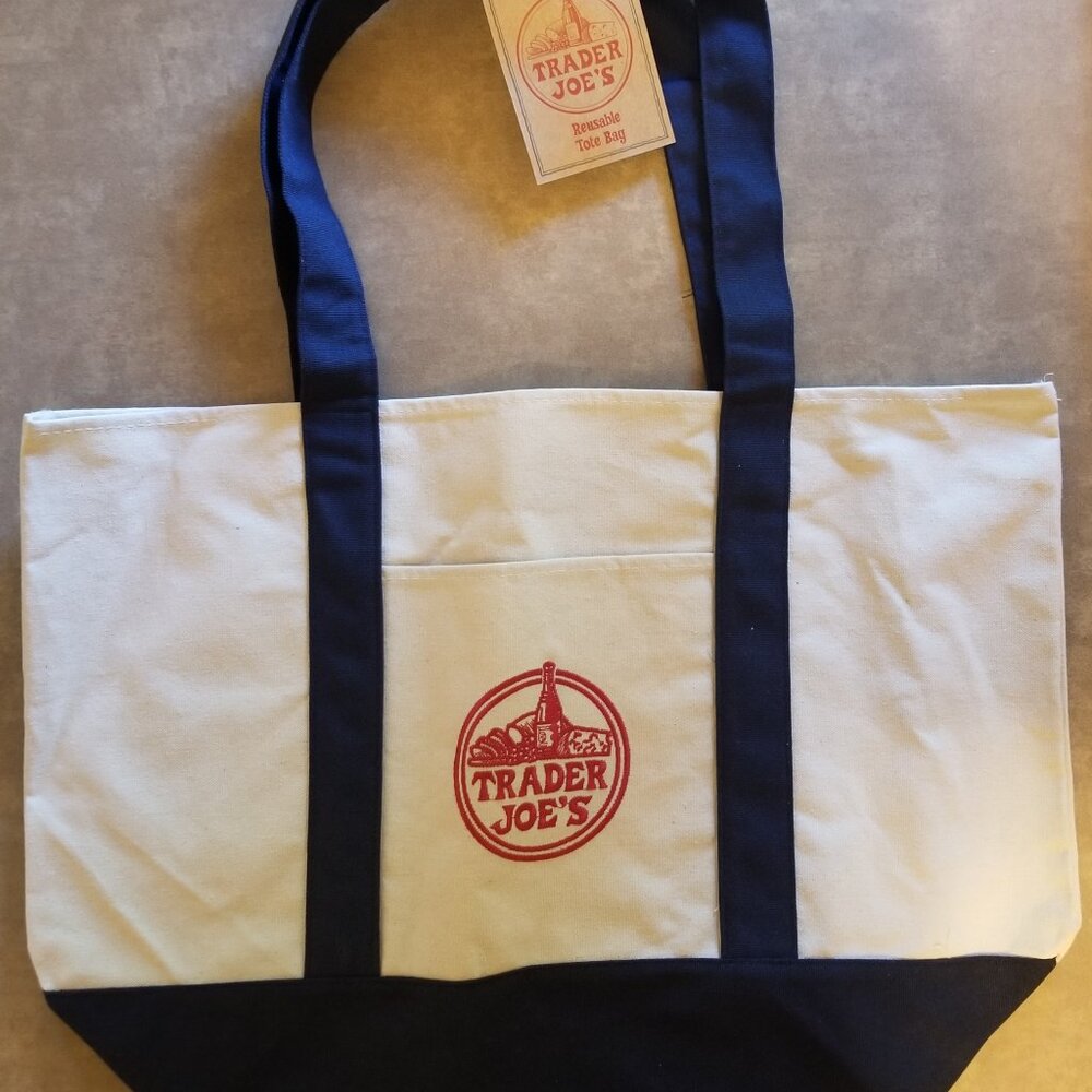 Canvas Tote Bag, Trader Joe's